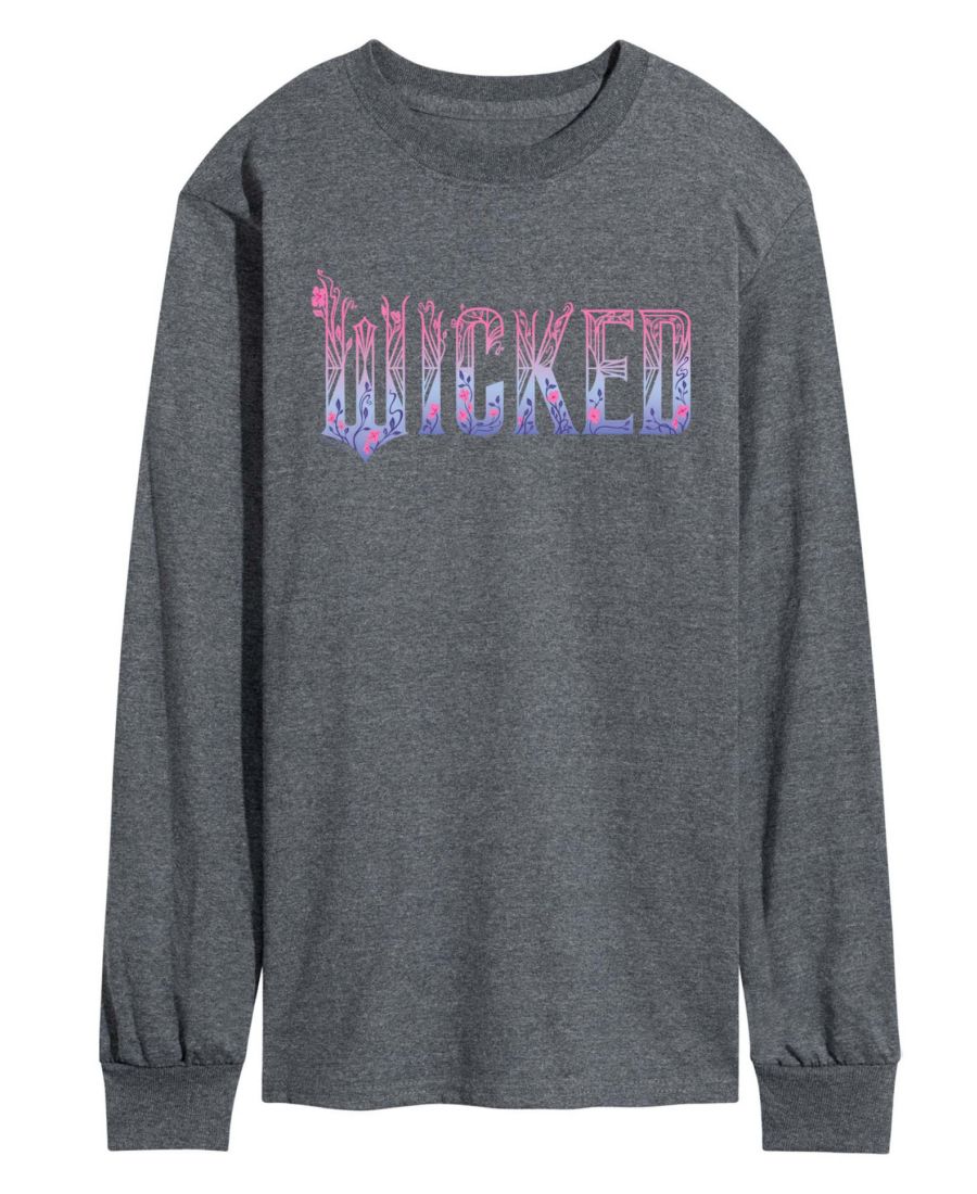 Мужская футболка с длинными рукавами Wicked Part 2 с градиентным логотипом AIRWAVES, Gray
Мужская футболка с длинными рукавами Wicked Part 2 с градиентным логотипом AIRWAVES, Gray