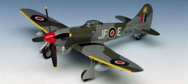 Комплект модели Hawker Tempest V
Комплект модели Hawker Tempest V