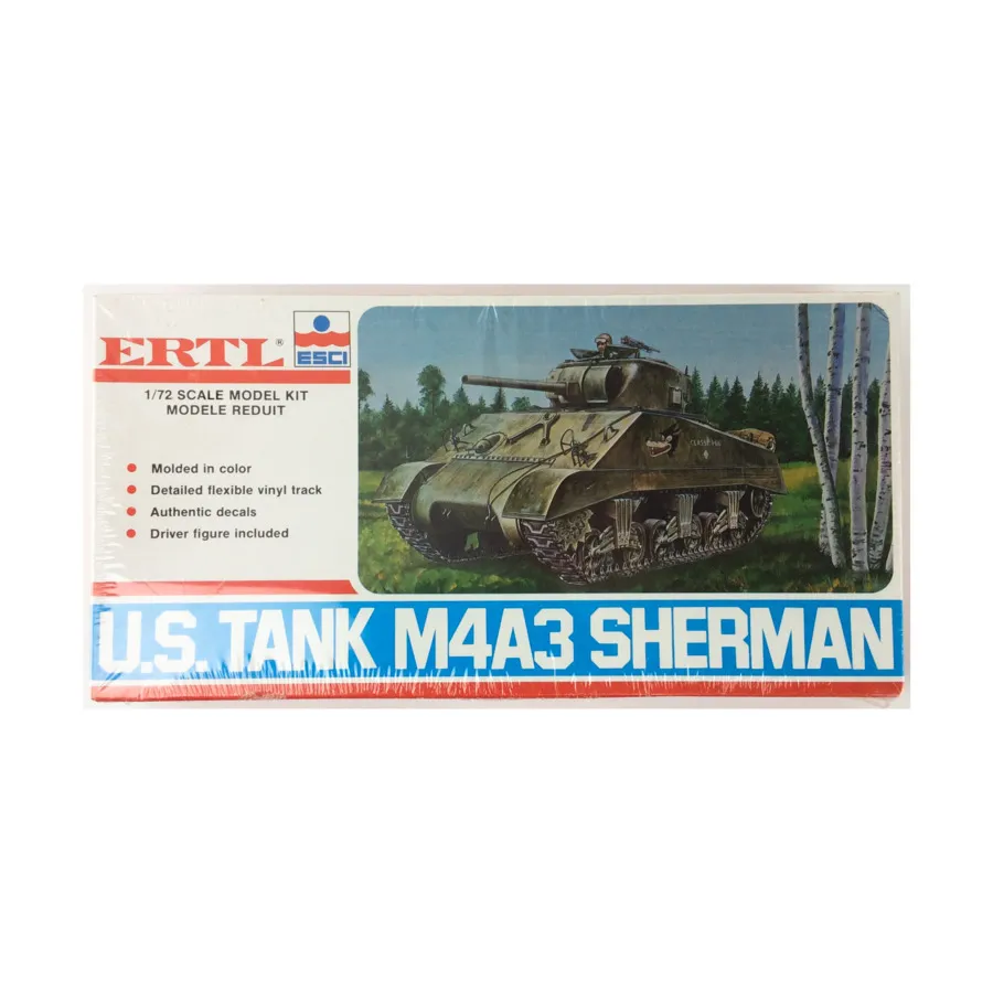 Американский танк M4A3 Шерман, Armor (1:72) (ESCI)
Американский танк M4A3 Шерман, Armor (1:72) (ESCI)