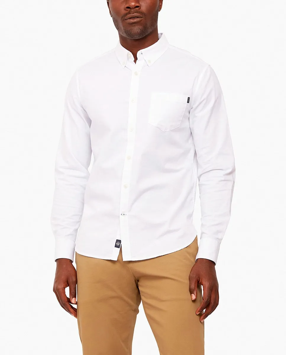 Мужская эластичная рубашка Оксфорд Dockers, белый
Мужская эластичная рубашка Оксфорд Dockers, белый