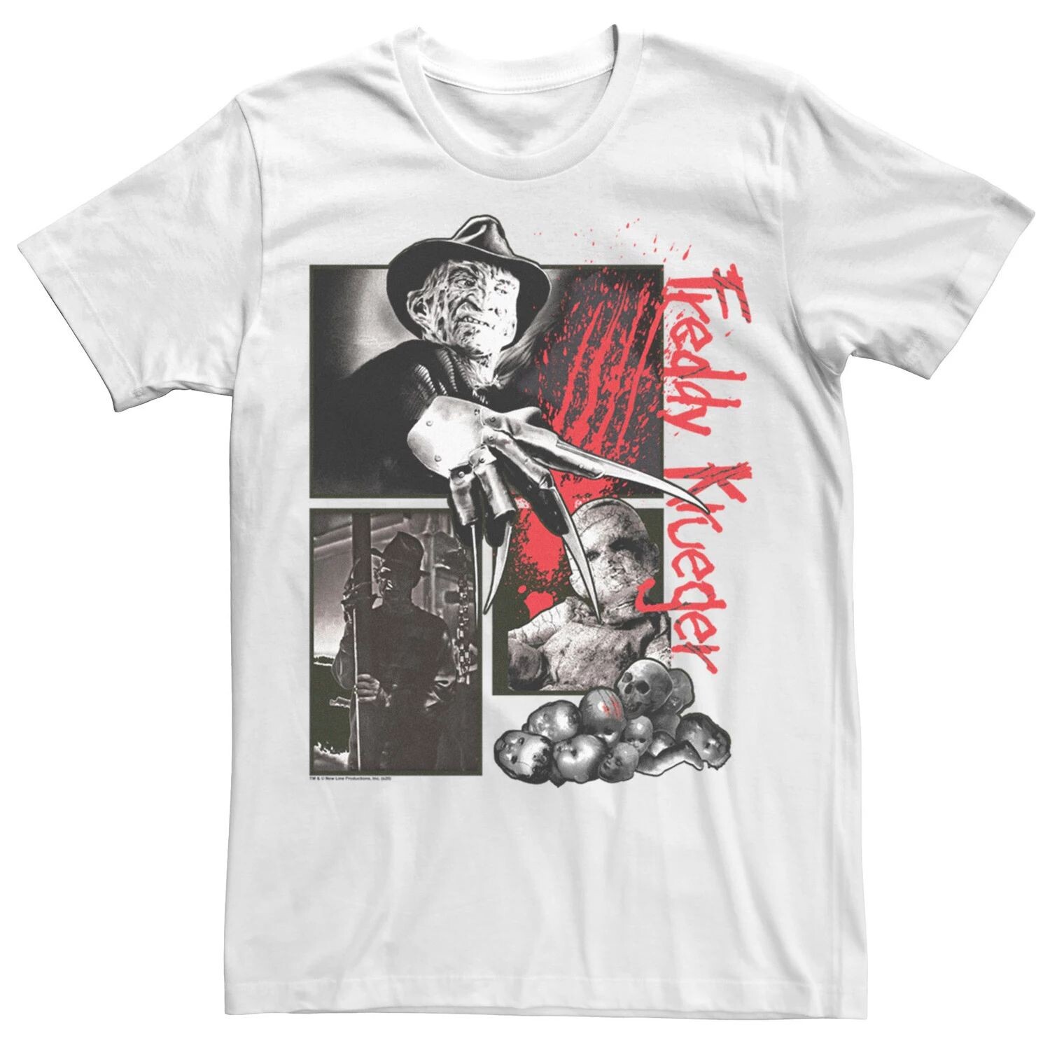 Мужская футболка с плакатом «Кошмар на улице Вязов» Фредди Licensed Character, белый
Мужская футболка с плакатом «Кошмар на улице Вязов» Фредди Licensed Character, белый