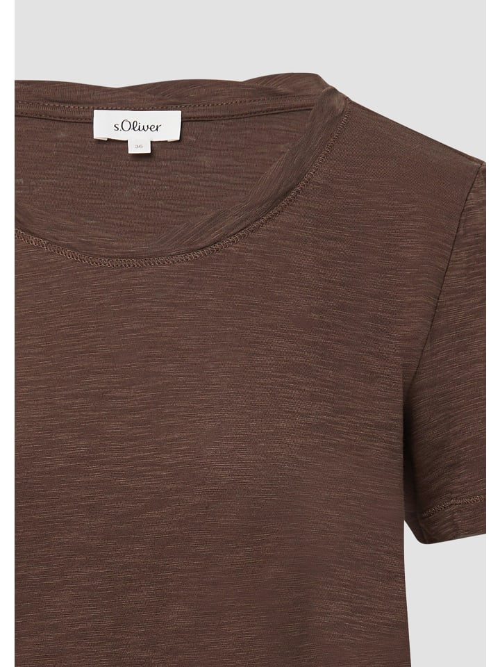 Футболка s.Oliver, коричневый
Футболка s.Oliver, коричневый