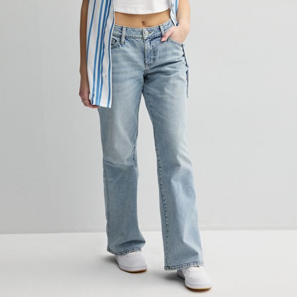 Джинсы Juniors с низкой посадкой и широкими штанинами, с завышенной талией So, цвет light wash
Джинсы Juniors с низкой посадкой и широкими штанинами, с завышенной талией So, цвет light wash