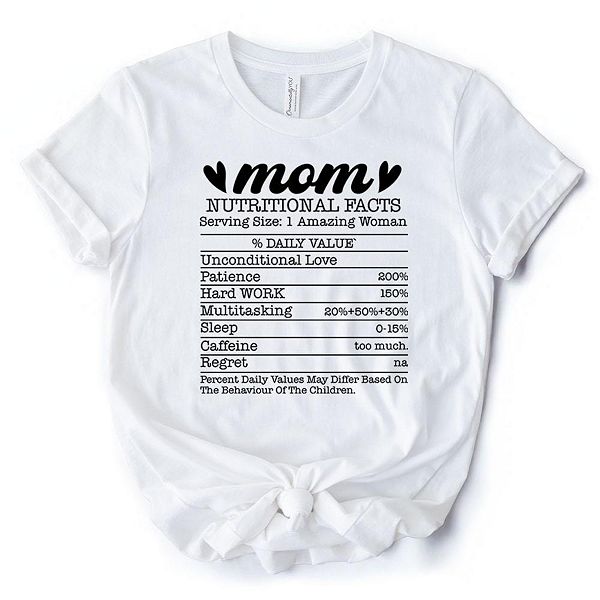 Футболка с принтом "Mom nutritional facts" для уставших мам, белая и натуральная Ornamentallyyou, White, Белый, Футболка с принтом "Mom nutritional facts" для уставших мам, белая и натуральная Ornamentallyyou, White
Футболка с принтом "Mom nutritional facts" для уставших мам, белая и натуральная Ornamentallyyou, White, Белый, Футболка с принтом "Mom nutritional facts" для уставших мам, белая и натуральная Ornamentallyyou, White