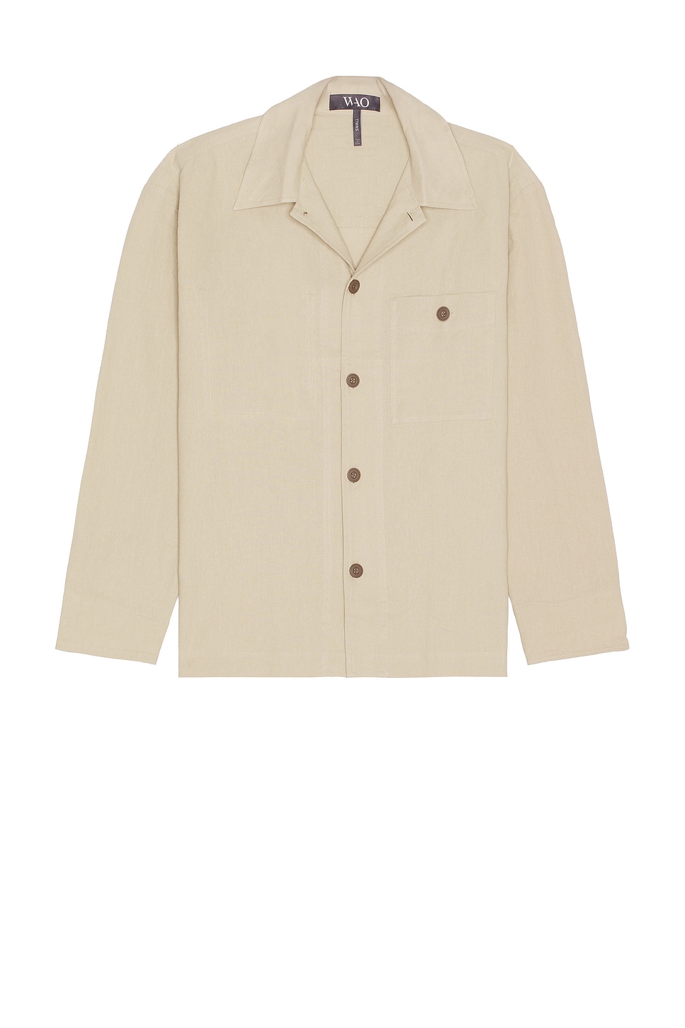 Льняная рубашка-куртка Wao, light beige
Льняная рубашка-куртка Wao, light beige