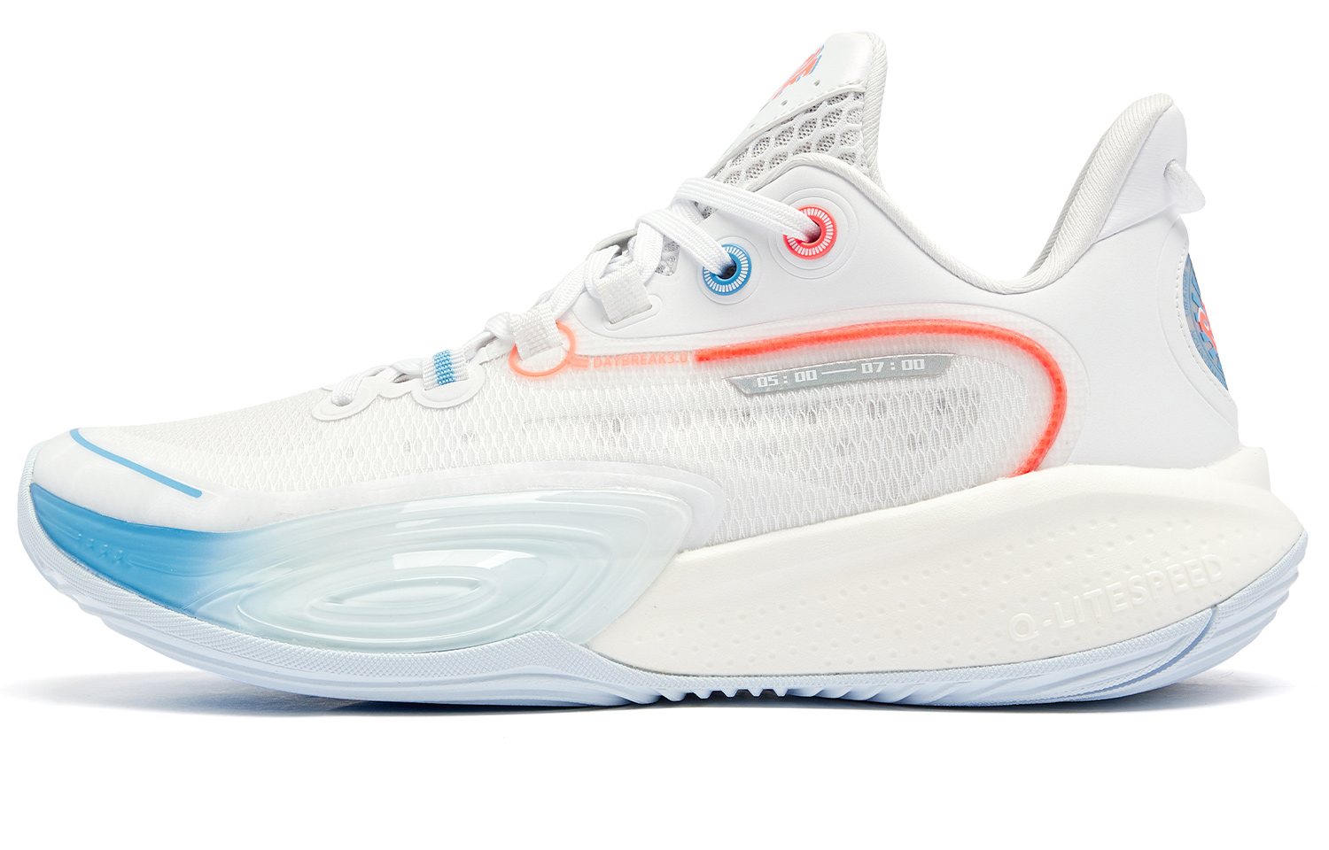 QIAODAN Баскетбольные кроссовки с амортизацией, защитой от скручивания, дышащие, нескользящие, низкие, мужские, белого и синего цвета
QIAODAN Баскетбольные кроссовки с амортизацией, защитой от скручивания, дышащие, нескользящие, низкие, мужские, белого и синего цвета