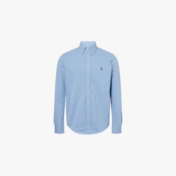 Рубашка Polo Ralph Lauren из хлопка с пуговицами и закругленным подолом, мультиколор
Рубашка Polo Ralph Lauren из хлопка с пуговицами и закругленным подолом, мультиколор