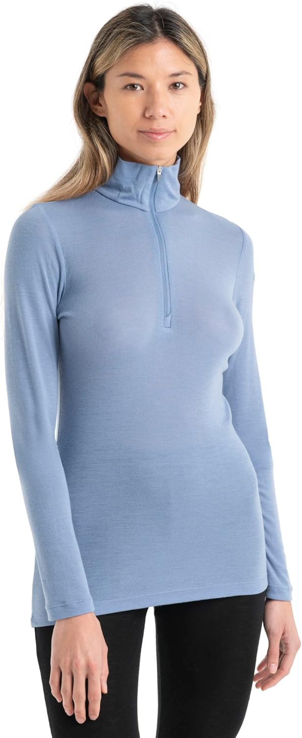 Женский повседневный термобелье Icebreaker Merino Standard 175 для холодной погоды с длинным рукавом и полумолнией, Kyanite
Женский повседневный термобелье Icebreaker Merino Standard 175 для холодной погоды с длинным рукавом и полумолнией, Kyanite