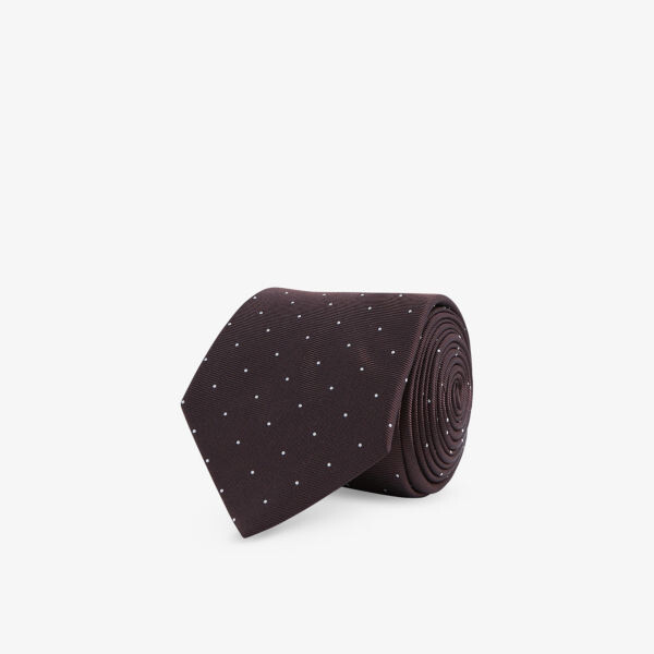 Тканый галстук Liam в горошек Reiss, бургундия
Тканый галстук Liam в горошек Reiss, бургундия