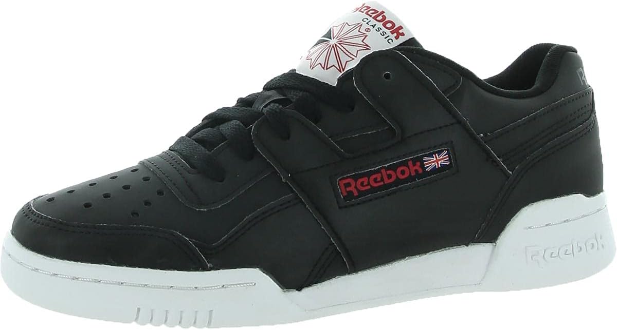 Кроссовки Reebok Unisex-Adult Workout Plus, белый/черный/красный
Кроссовки Reebok Unisex-Adult Workout Plus, белый/черный/красный