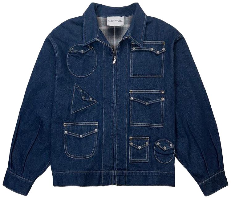 Геометрическая холщовая куртка Glass Cypress, синий
Геометрическая холщовая куртка Glass Cypress, синий