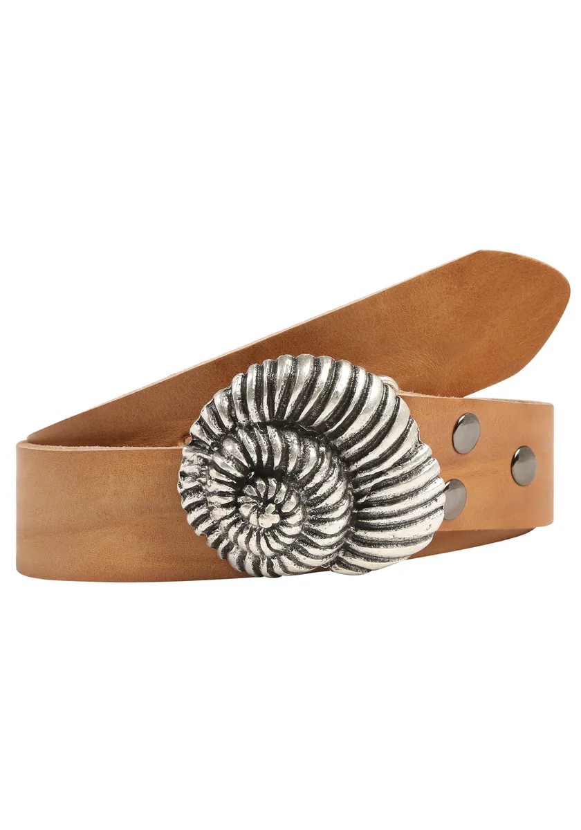 Ремень кожаный LIFE RING by showroom 019°, со сменной застежкой "Улитка" Rettungsring By Showroom 019°, цвет Cognac
Ремень кожаный LIFE RING by showroom 019°, со сменной застежкой "Улитка" Rettungsring By Showroom 019°, цвет Cognac