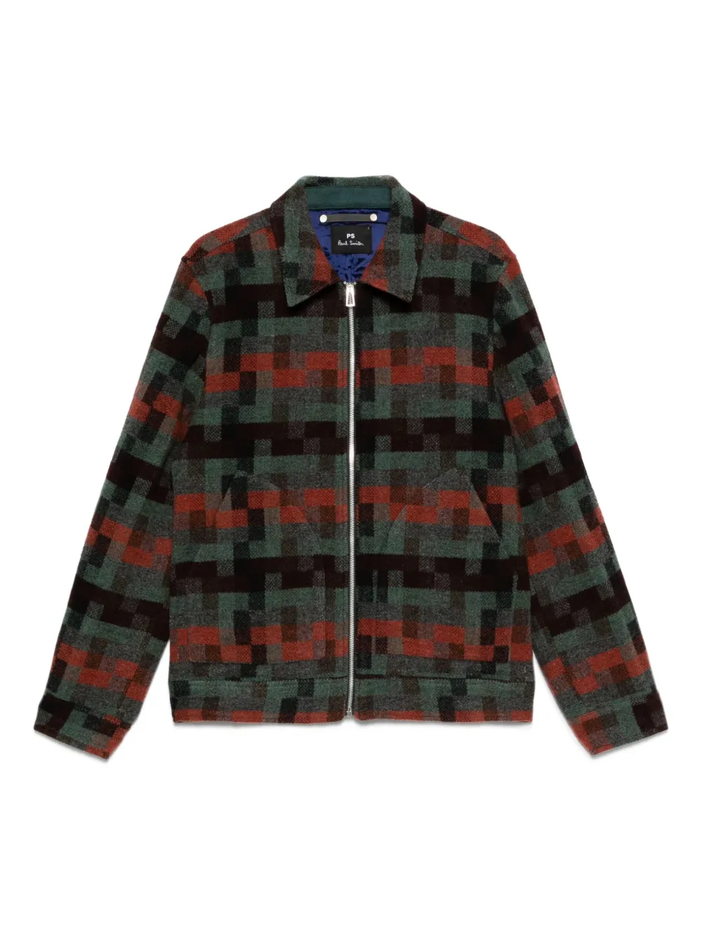 Куртка с геометричным узором Ps Paul Smith, зеленый
Куртка с геометричным узором Ps Paul Smith, зеленый