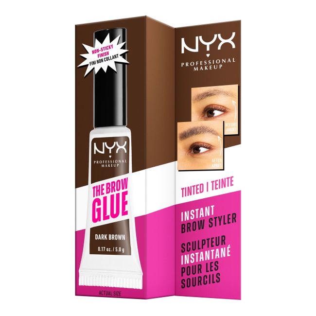 Гель для бровей Brow Glue, придающий форму бровям NYX Professional Makeup, цвет 04 cool brown, 5 гр
Гель для бровей Brow Glue, придающий форму бровям NYX Professional Makeup, цвет 04 cool brown, 5 гр