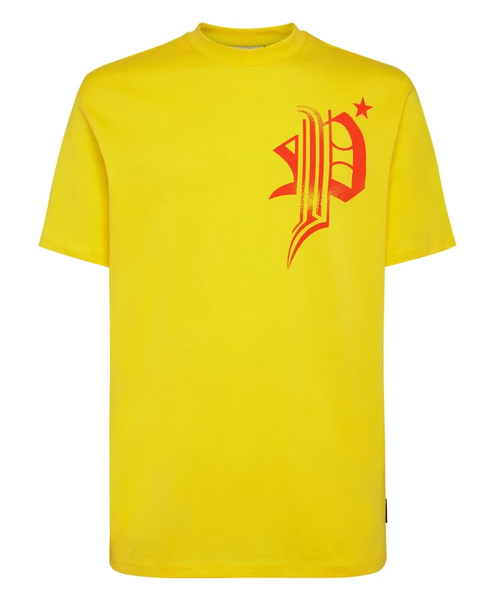 Футболка с круглым вырезом и черепом Philipp Plein, желтый
Футболка с круглым вырезом и черепом Philipp Plein, желтый