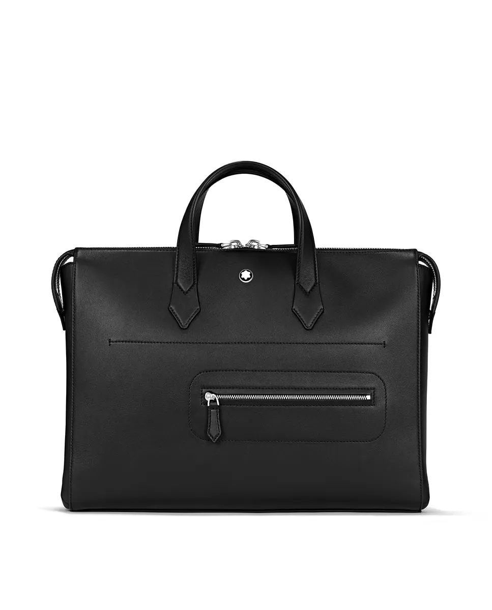 Сумка для документов унисекс Meisterstuck Selection из мягкой черной кожи Montblanc, черный
Сумка для документов унисекс Meisterstuck Selection из мягкой черной кожи Montblanc, черный