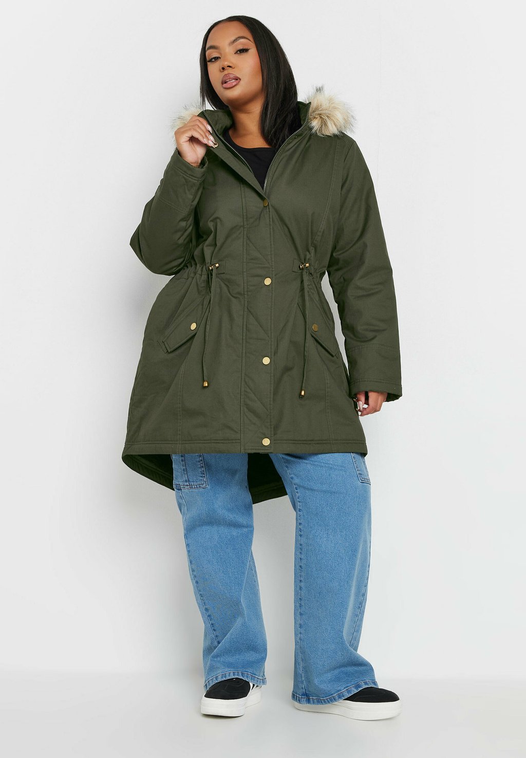 Парка Yours Clothing, зеленый
Парка Yours Clothing, зеленый