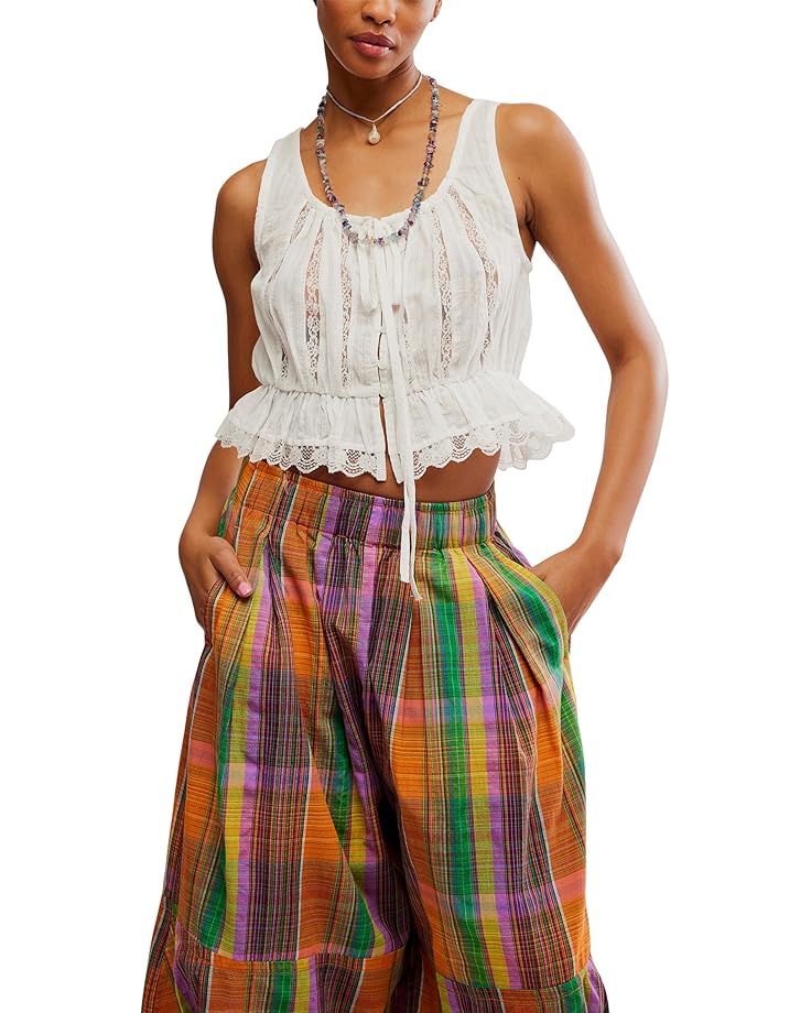 Топ Free People Alana Lace Tank, цвет Clean Ivory
Топ Free People Alana Lace Tank, цвет Clean Ivory