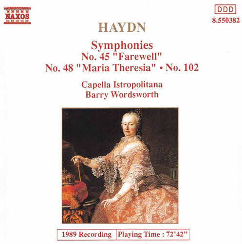 CD диск Haydn / Wordsworth: Symphonies 45, 48 & 102 
CD диск Haydn / Wordsworth: Symphonies 45, 48 & 102