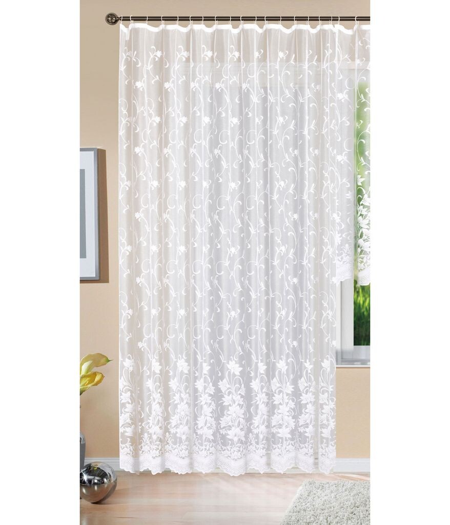 Gardine Store Kurzstore Жаккардовый Кобленц В x Ш 145 x 300 см Лента с рюшами Универсальная лента Белый цветочный узор Прозрачная занавеска из вуали Гостиная Astek
Gardine Store Kurzstore Жаккардовый Кобленц В x Ш 145 x 300 см Лента с рюшами Универсальная лента Белый цветочный узор Прозрачная занавеска из вуали Гостиная Astek