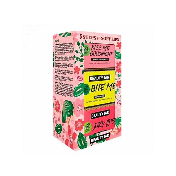 Подарочный набор для ухода за губами: мягкие и увлажненные губы BEAUTY JAR
Подарочный набор для ухода за губами: мягкие и увлажненные губы BEAUTY JAR