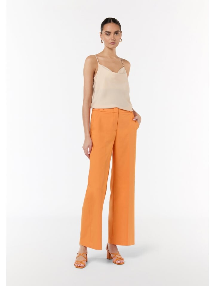 Тканевые брюки comma, оранжевый
Тканевые брюки comma, оранжевый