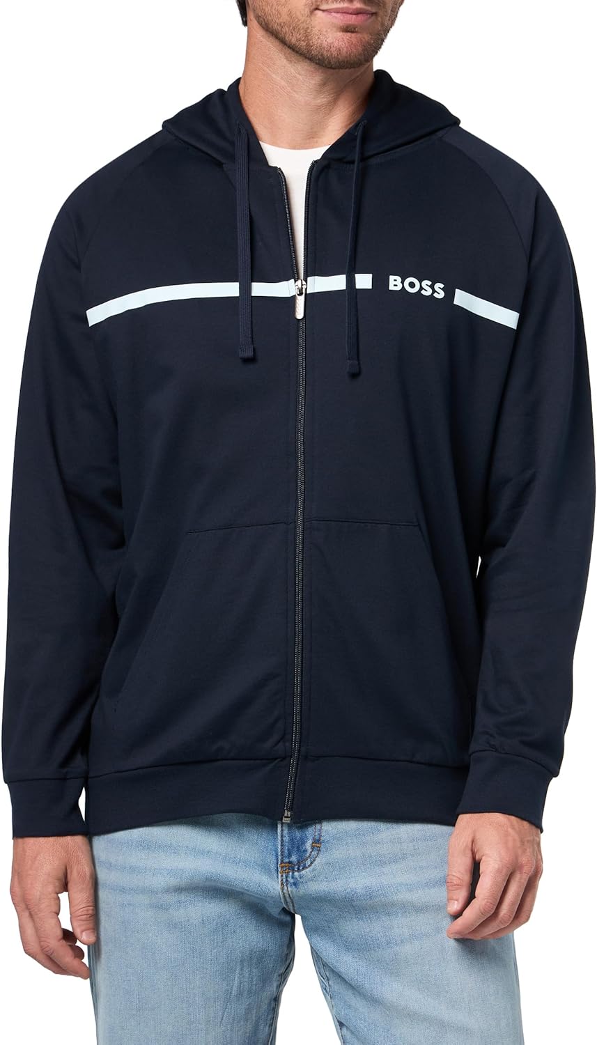 Толстовка с капюшоном на молнии BOSS men's, Blue Wings
Толстовка с капюшоном на молнии BOSS men's, Blue Wings