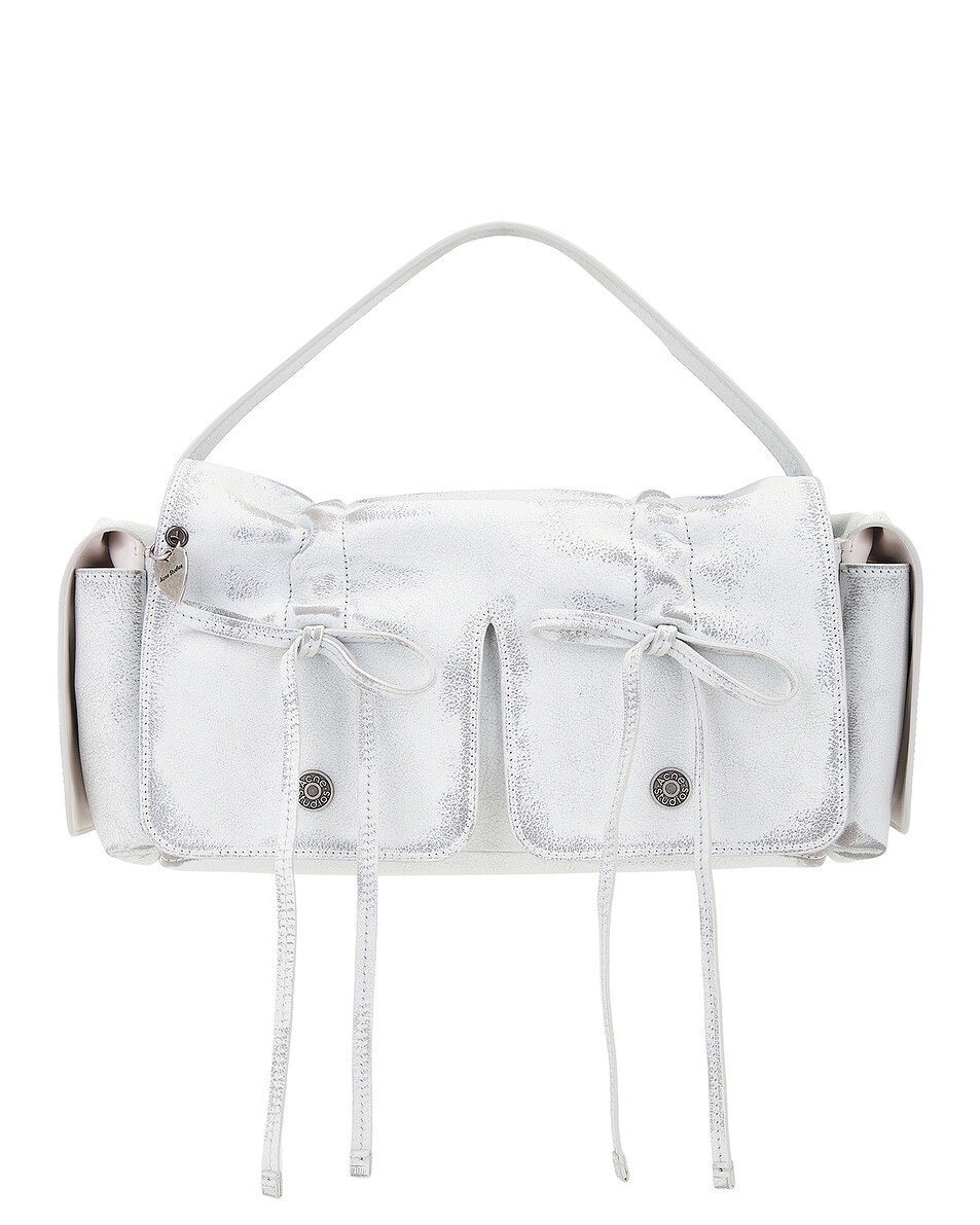 Винтажная сумка с несколькими карманами Acne Studios, белый/серый
Винтажная сумка с несколькими карманами Acne Studios, белый/серый