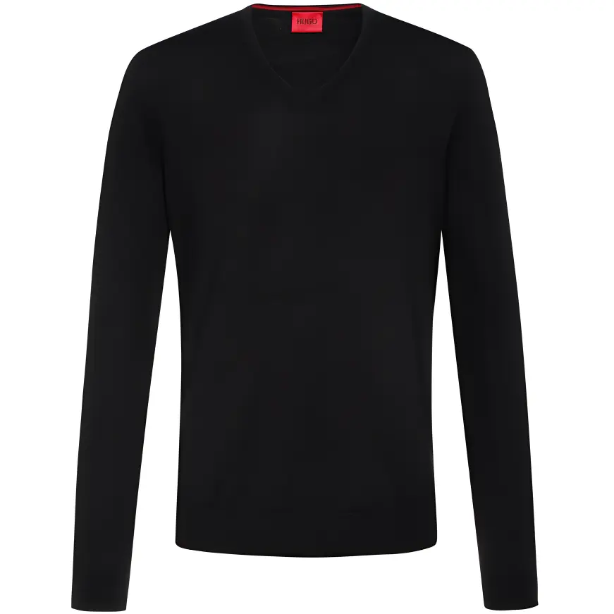 HUGO BOSS Свитер мужской черный
HUGO BOSS Свитер мужской черный