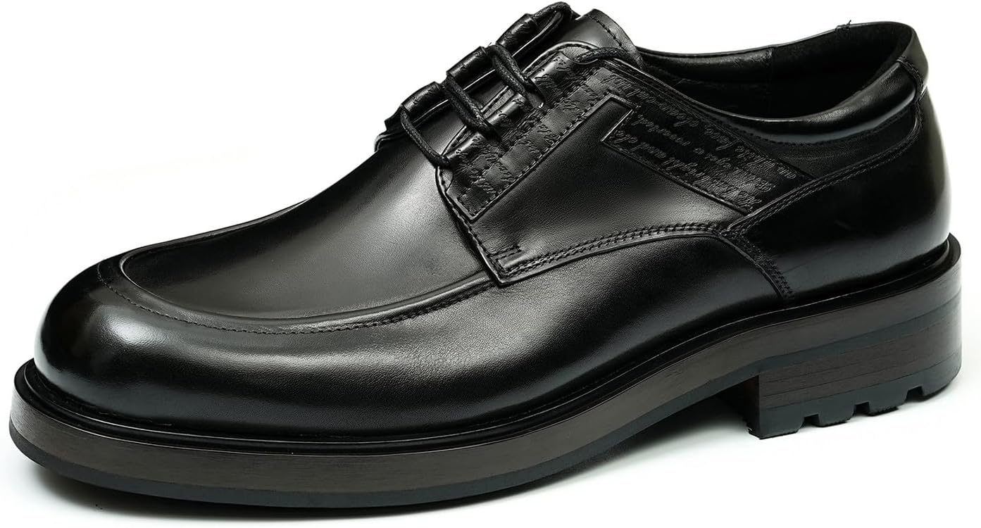 Мужские туфли Santimon Oxfords, формальные дерби, из натуральной кожи, с гладким носком, современные костюмные туфли, модная легкая обувь для мужчин, удобные туфли для выпускного, свадьбы, смокинга, деловые и повседневные, черный
Мужские туфли Santimon Oxfords, формальные дерби, из натуральной кожи, с гладким носком, современные костюмные туфли, модная легкая обувь для мужчин, удобные туфли для выпускного, свадьбы, смокинга, деловые и повседневные, черный