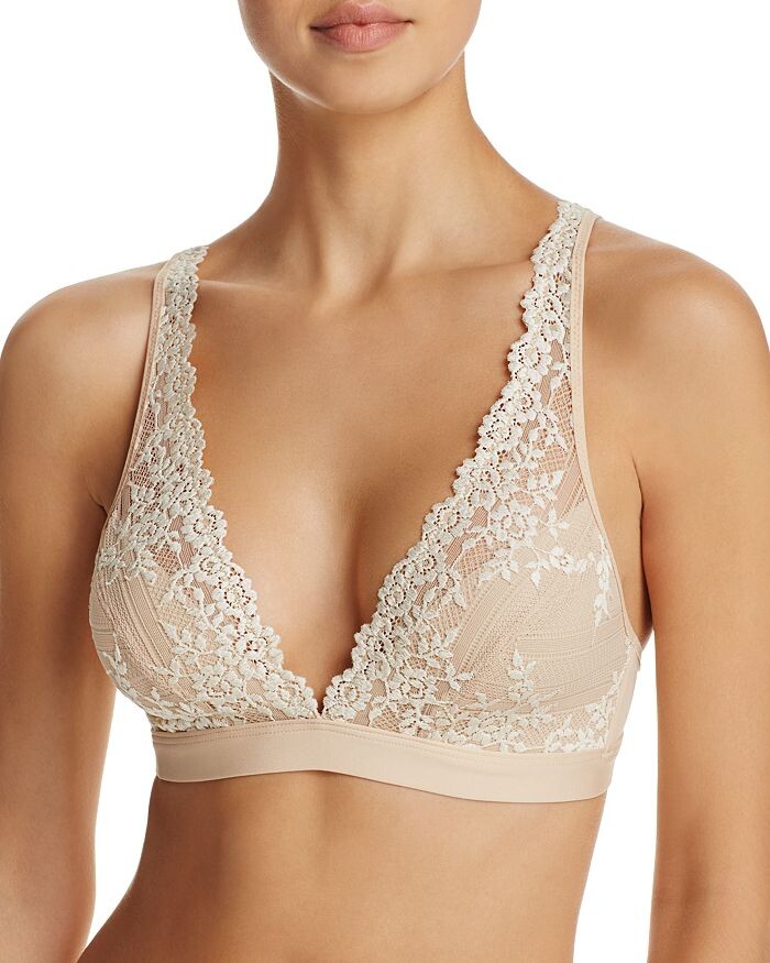 Бюстгальтер без косточек Embrace Lace Convertible с глубоким вырезом и мягкой чашкой Wacoal
Бюстгальтер без косточек Embrace Lace Convertible с глубоким вырезом и мягкой чашкой Wacoal