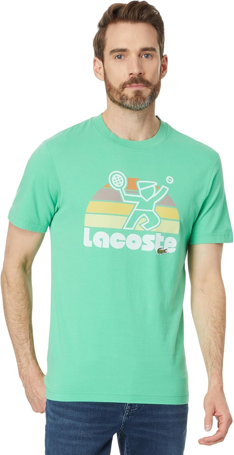 Мужская футболка Lacoste с коротким рукавом, стандартного кроя, с графикой спереди, Peppermint, Зеленый, Мужская футболка Lacoste с коротким рукавом, стандартного кроя, с графикой спереди, Peppermint
Мужская футболка Lacoste с коротким рукавом, стандартного кроя, с графикой спереди, Peppermint, Зеленый, Мужская футболка Lacoste с коротким рукавом, стандартного кроя, с графикой спереди, Peppermint