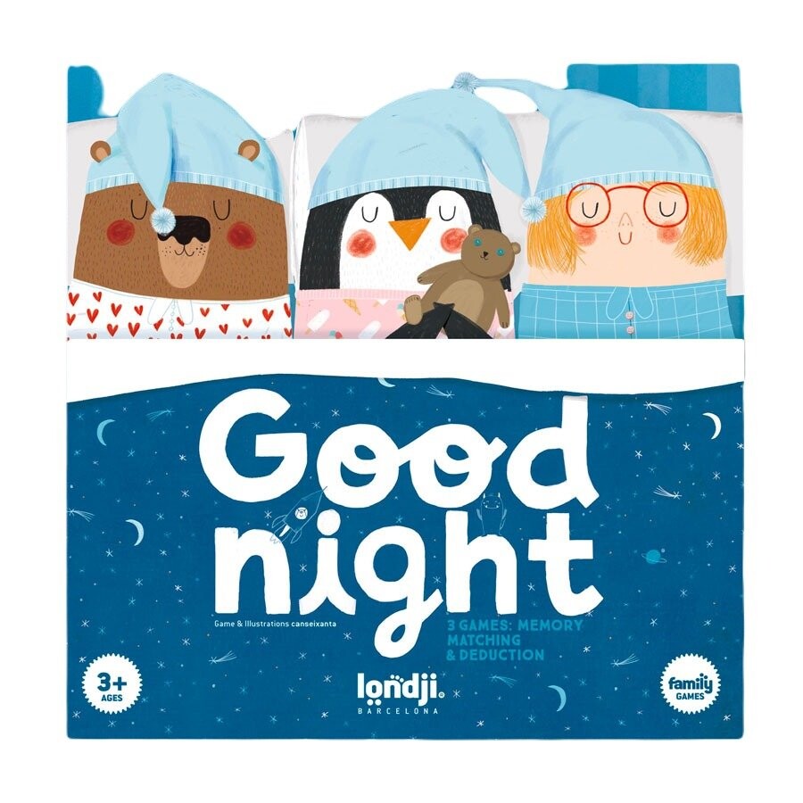 3в1 Спокойной ночи, игра-головоломка, Лонджи Londji
3в1 Спокойной ночи, игра-головоломка, Лонджи Londji