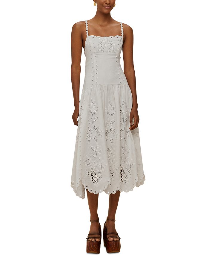 Платье миди Off White Richilieu с ажурными отверстиями FARM Rio, слоновая кость/кремовый
Платье миди Off White Richilieu с ажурными отверстиями FARM Rio, слоновая кость/кремовый