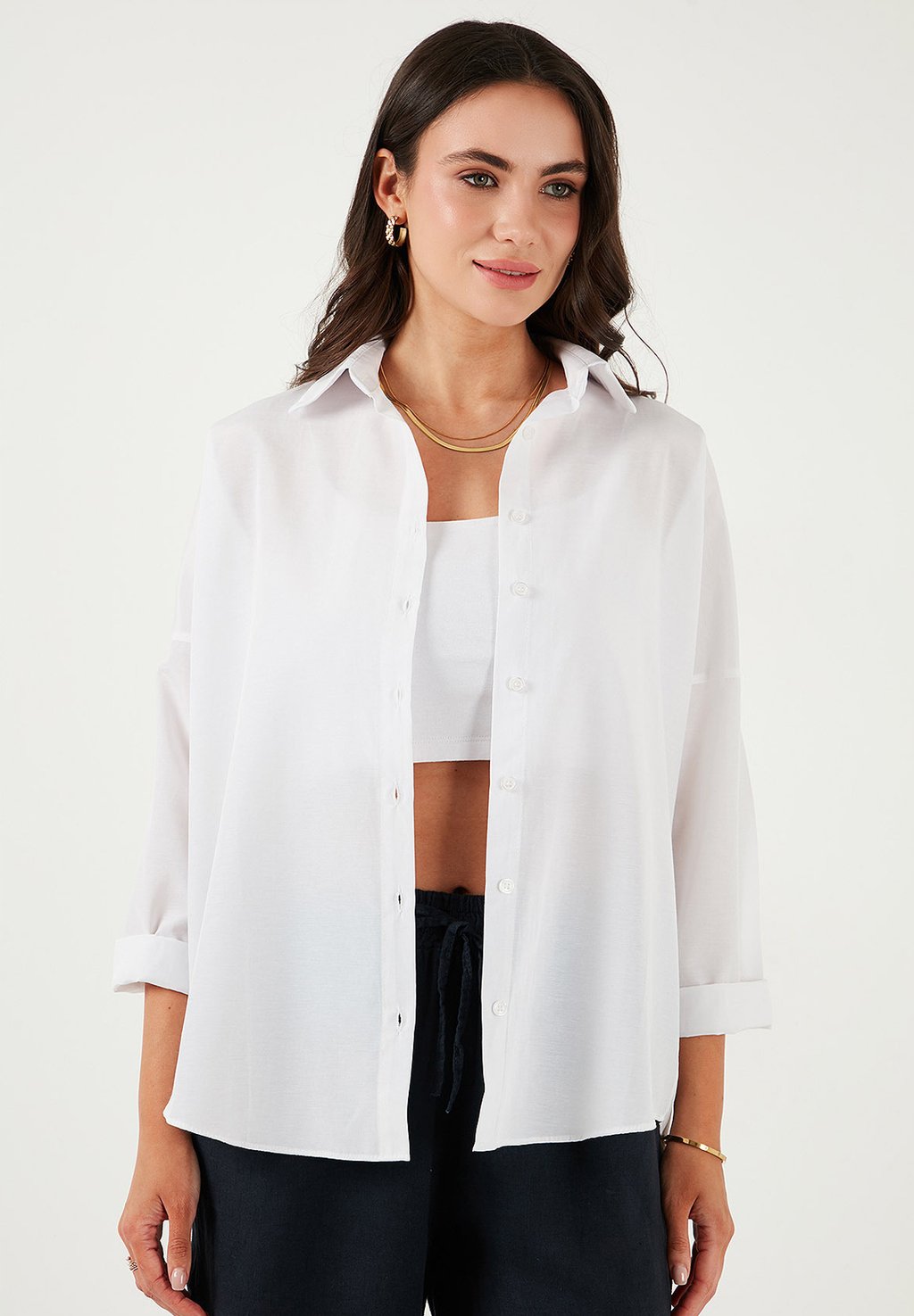 Блуза LELA, белый 
Блуза LELA, белый