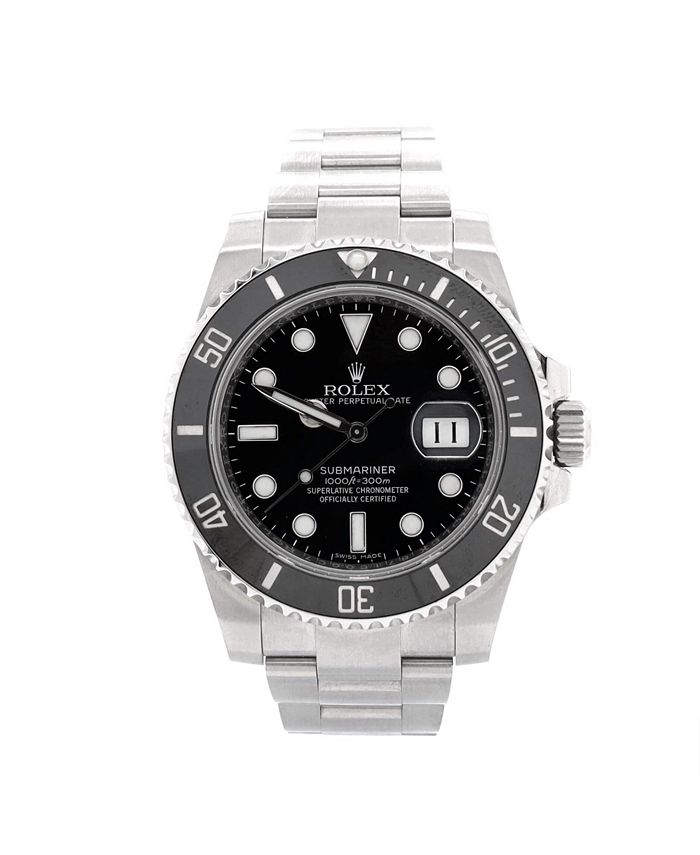 Часы Oyster Perpetual Submariner Date Automatic из нержавеющей стали и Cerachrom 40 мм Pre-Owned Rolex, черный
Часы Oyster Perpetual Submariner Date Automatic из нержавеющей стали и Cerachrom 40 мм Pre-Owned Rolex, черный