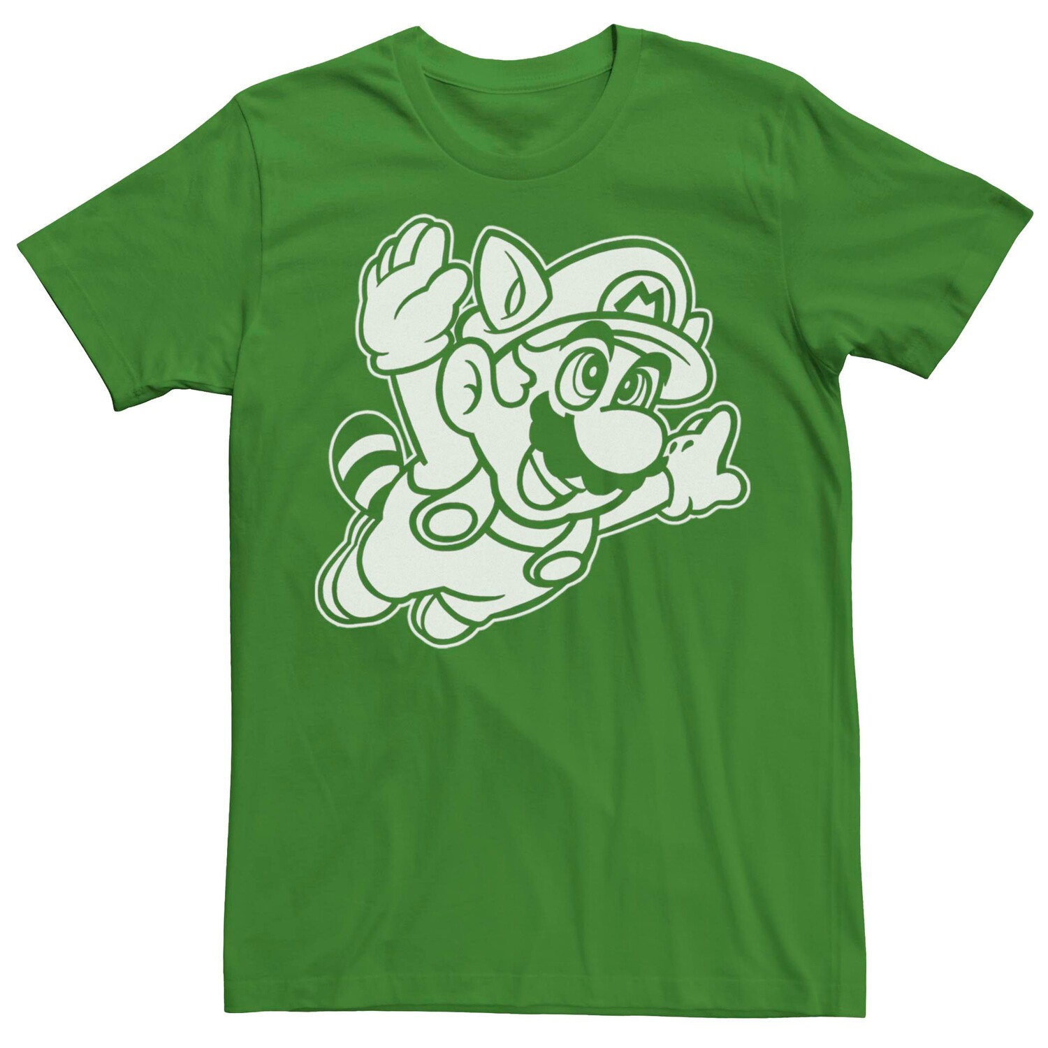 Мужская летная футболка Nintendo Super Mario Tanooki Suit Licensed Character
Мужская летная футболка Nintendo Super Mario Tanooki Suit Licensed Character