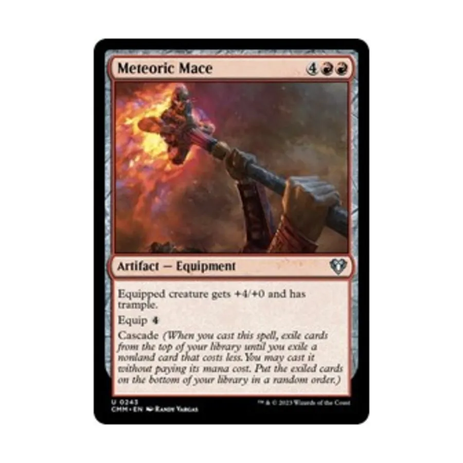 CCG Метеоритная булава (U), MTG - Commander Masters
CCG Метеоритная булава (U), MTG - Commander Masters