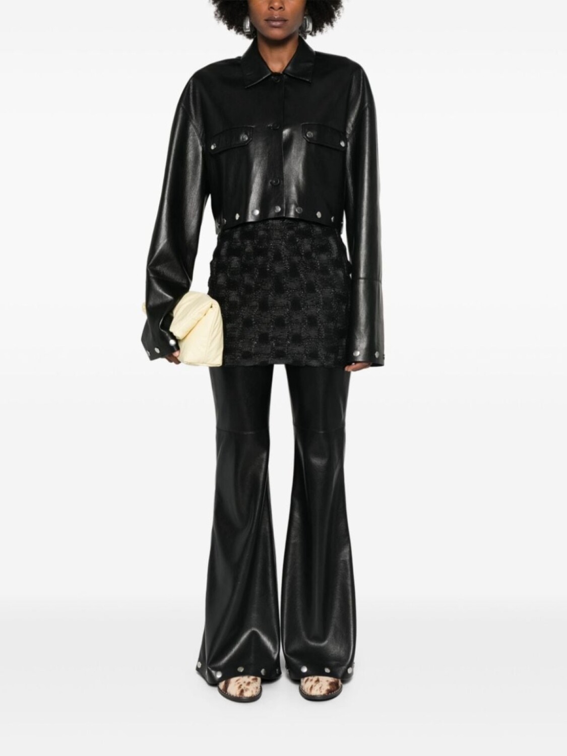 Nanushka юбка мини Sarra, черный
Nanushka юбка мини Sarra, черный