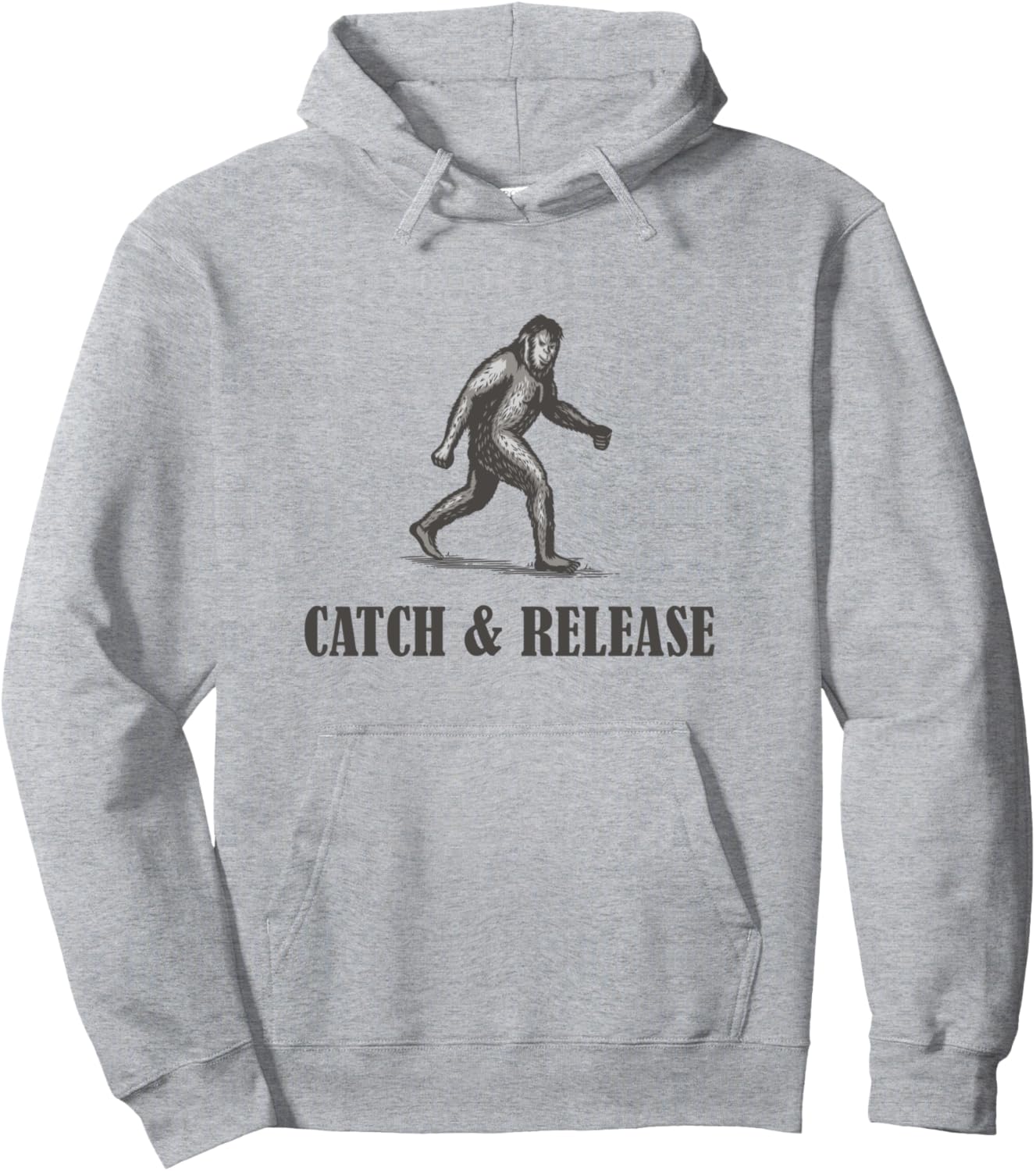 Толстовка с надписью «Поймал и отпустил Бигфута» Catch & Release Clothing Company, серый
Толстовка с надписью «Поймал и отпустил Бигфута» Catch & Release Clothing Company, серый