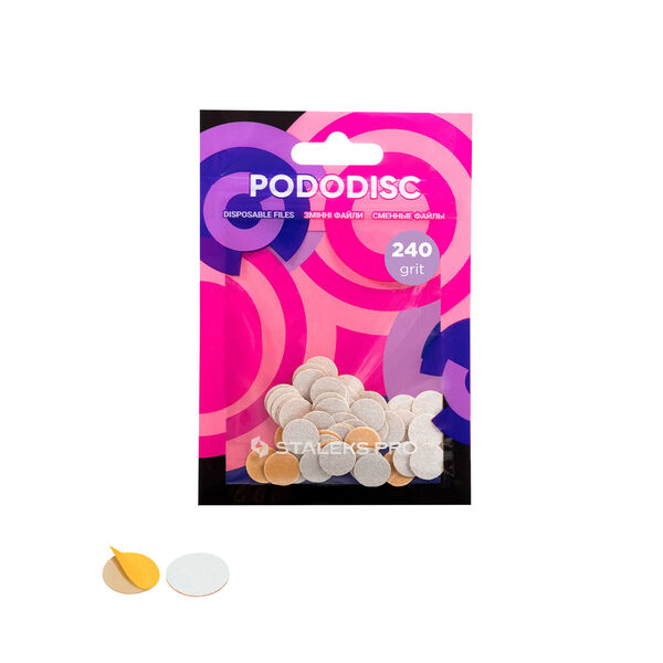 Сменные накладки белого цвета xs, зернистость 240, 50 шт./1 упаковка. Staleks Pro Expert pododiscs pdf-10-240w
Сменные накладки белого цвета xs, зернистость 240, 50 шт./1 упаковка. Staleks Pro Expert pododiscs pdf-10-240w