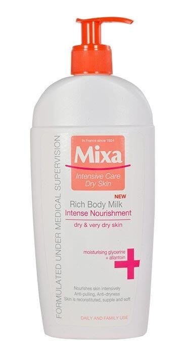 Mixa, Intense Nourishment, молочко для тела для женщин, 400 мл
Mixa, Intense Nourishment, молочко для тела для женщин, 400 мл