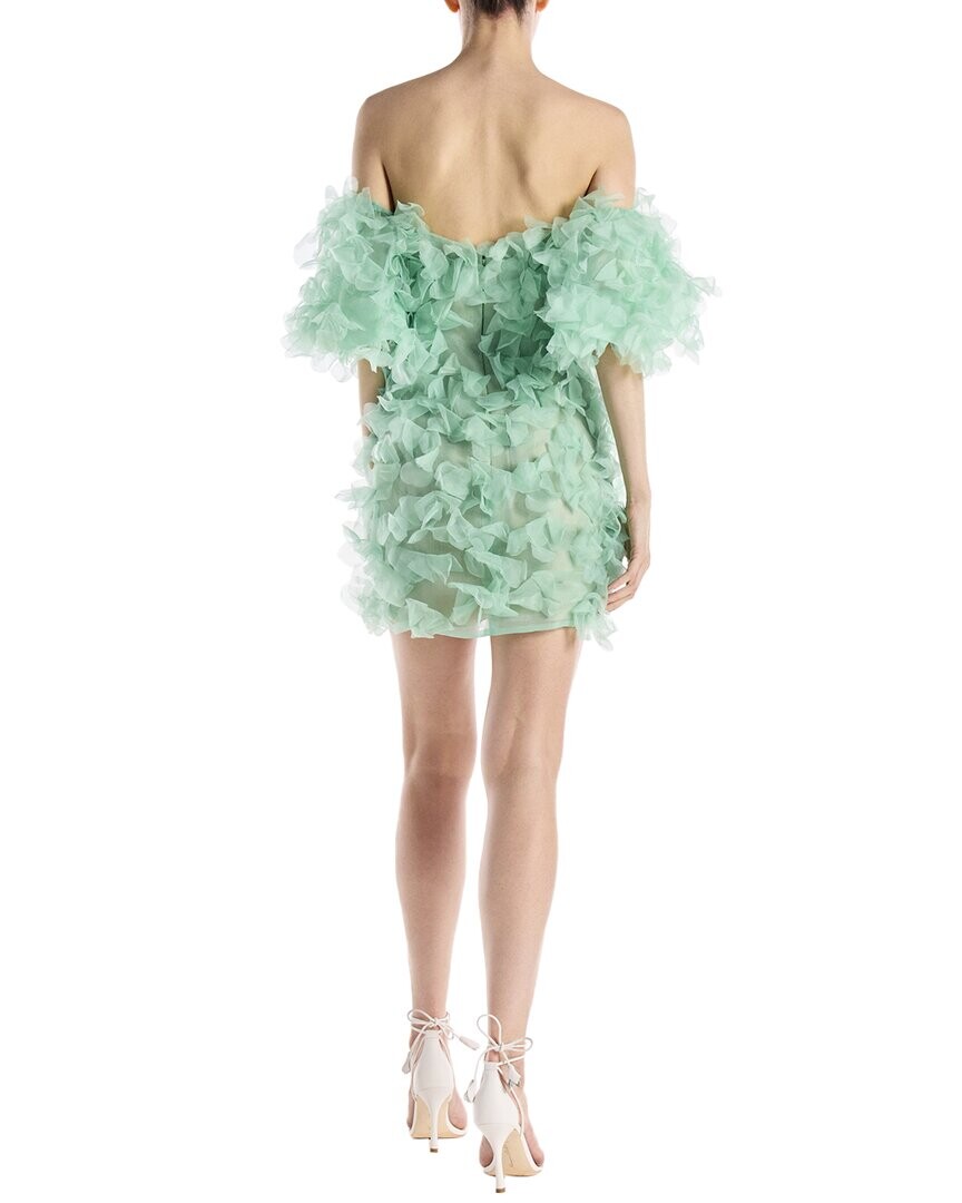 Мини-платье Monique Lhuillier с открытыми плечами и шелковой подкладкой из органди, цвет Spearmint
Мини-платье Monique Lhuillier с открытыми плечами и шелковой подкладкой из органди, цвет Spearmint