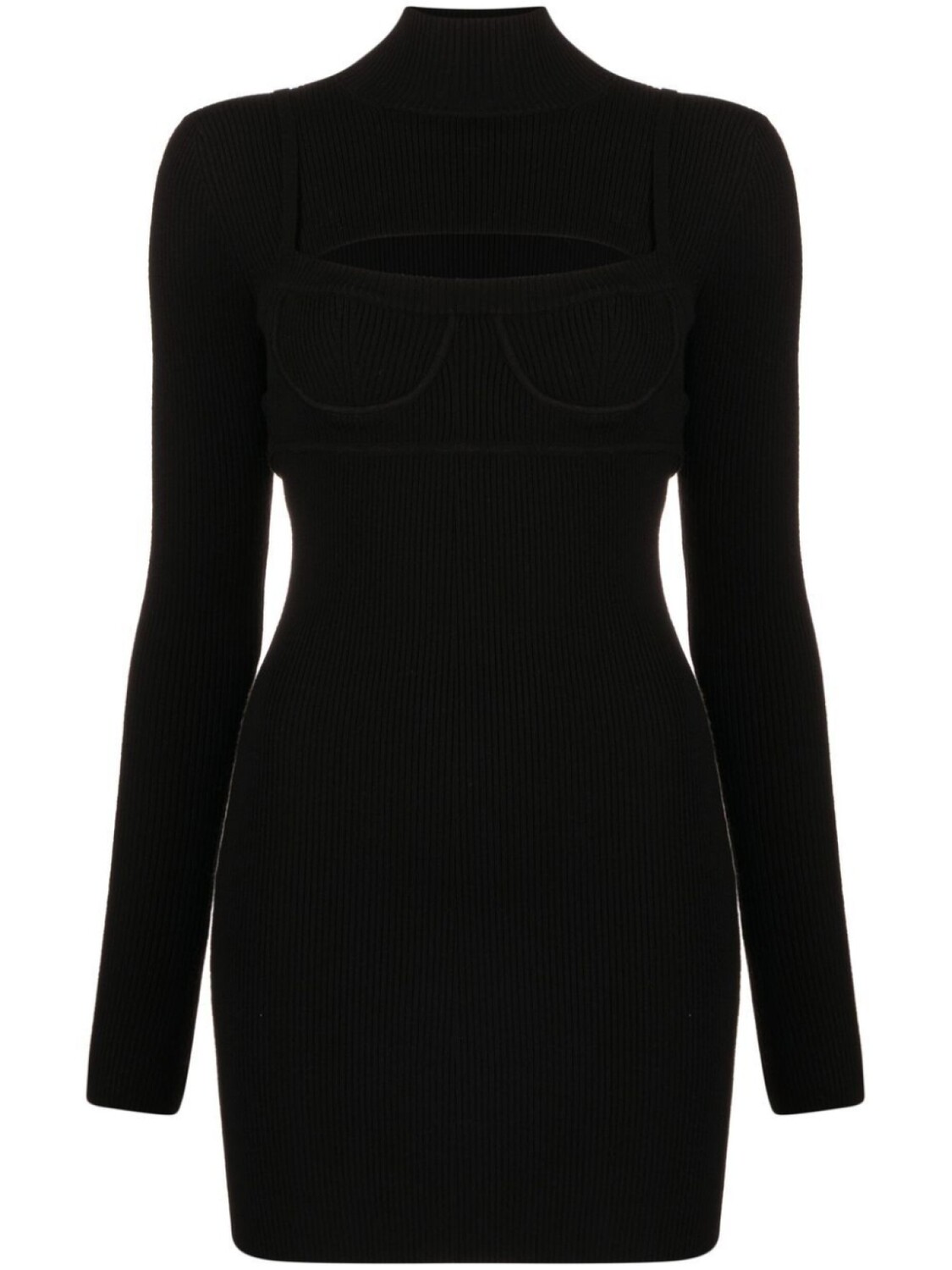 Облегающее платье миди в рубчик Monse, черный
Облегающее платье миди в рубчик Monse, черный