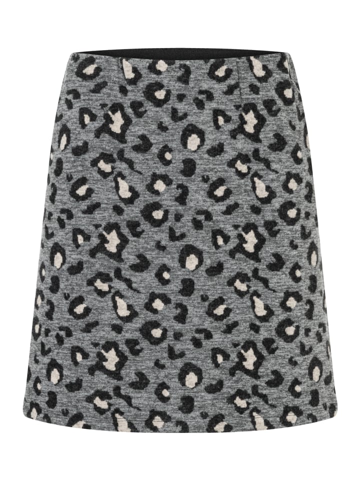 Короткая юбка-слип с леопардовым принтом из переработанного джерси-жаккарда More & More
Короткая юбка-слип с леопардовым принтом из переработанного джерси-жаккарда More & More