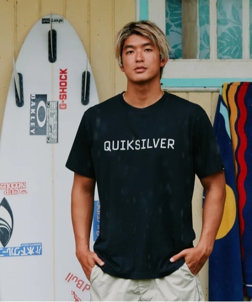 Футболка с короткими рукавами, принт с логотипом Quiksilver
Футболка с короткими рукавами, принт с логотипом Quiksilver