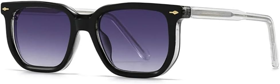 Мужские солнцезащитные очки с градиентным затемнением, защита от УФ-излучения UV400, ретро-стиль, заклепки. Женские роскошные очки зеленого цвета UUPTTPL, Black Gray Gradient
Мужские солнцезащитные очки с градиентным затемнением, защита от УФ-излучения UV400, ретро-стиль, заклепки. Женские роскошные очки зеленого цвета UUPTTPL, Black Gray Gradient