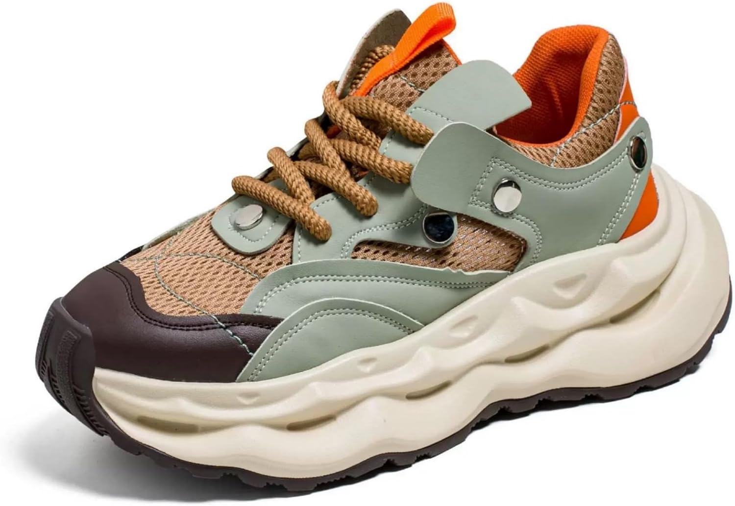 Мужские кроссовки для ходьбы с массивной подошвой, нескользящие, для тренировок и спортзала, повседневная обувь для мужчин, легкие, с амортизацией, обувь для ходьбы для мужчин и женщин Generic, зеленый
Мужские кроссовки для ходьбы с массивной подошвой, нескользящие, для тренировок и спортзала, повседневная обувь для мужчин, легкие, с амортизацией, обувь для ходьбы для мужчин и женщин Generic, зеленый