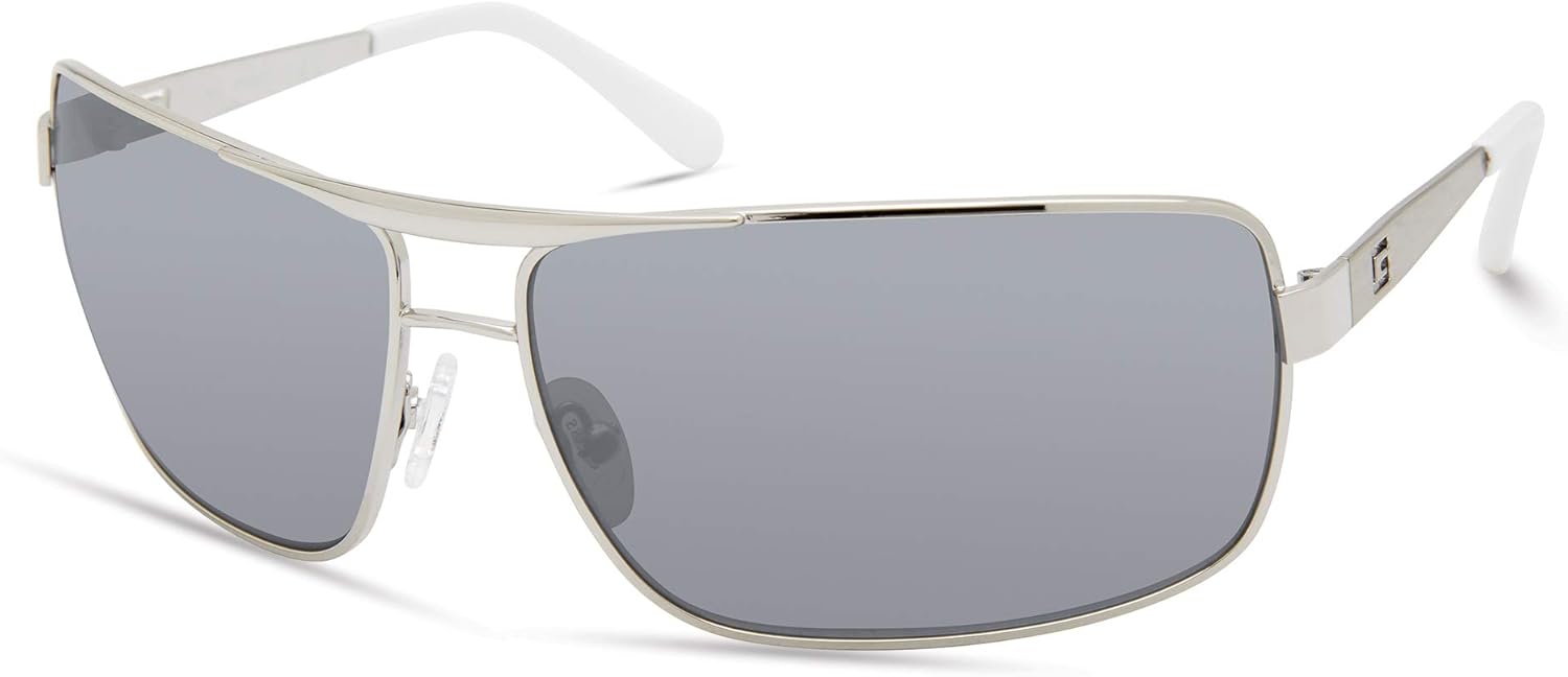 GUESS мужские солнцезащитные очки-пилоты Wrapped Navigator, Shiny Light Nickeltin
GUESS мужские солнцезащитные очки-пилоты Wrapped Navigator, Shiny Light Nickeltin