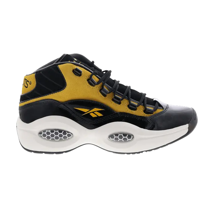 Кроссовки Reebok BAIT x Peanuts x Question Mid 'Black Boldly Yellow', черный
Кроссовки Reebok BAIT x Peanuts x Question Mid 'Black Boldly Yellow', черный